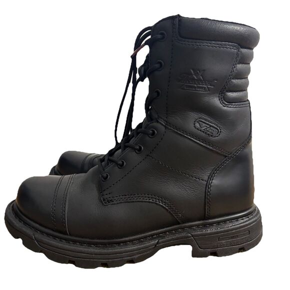 Thorogood Jump Boots Men’s Sz 8 Black Leather 834-6888 8\